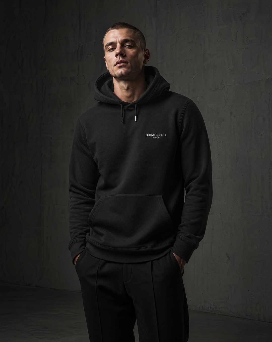 CurateShift Signature Hoodie - Dark Edition