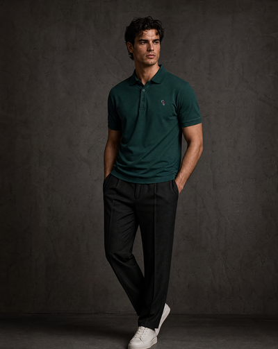 CS-B Signature Piqué Polo - Embroidered Edition
