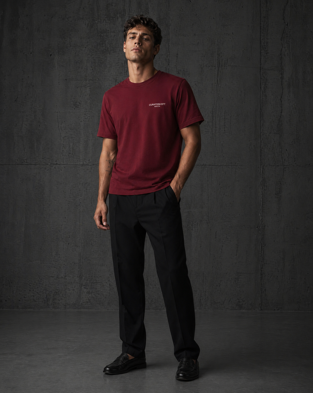 CurateShift Signature Tee - Dark Edition