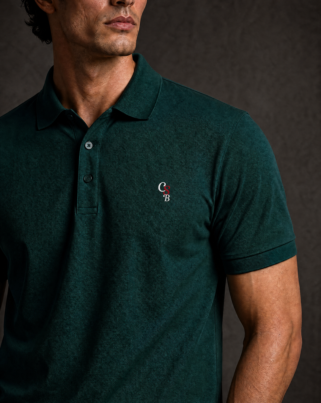 CS-B Signature Piqué Polo - Embroidered Edition