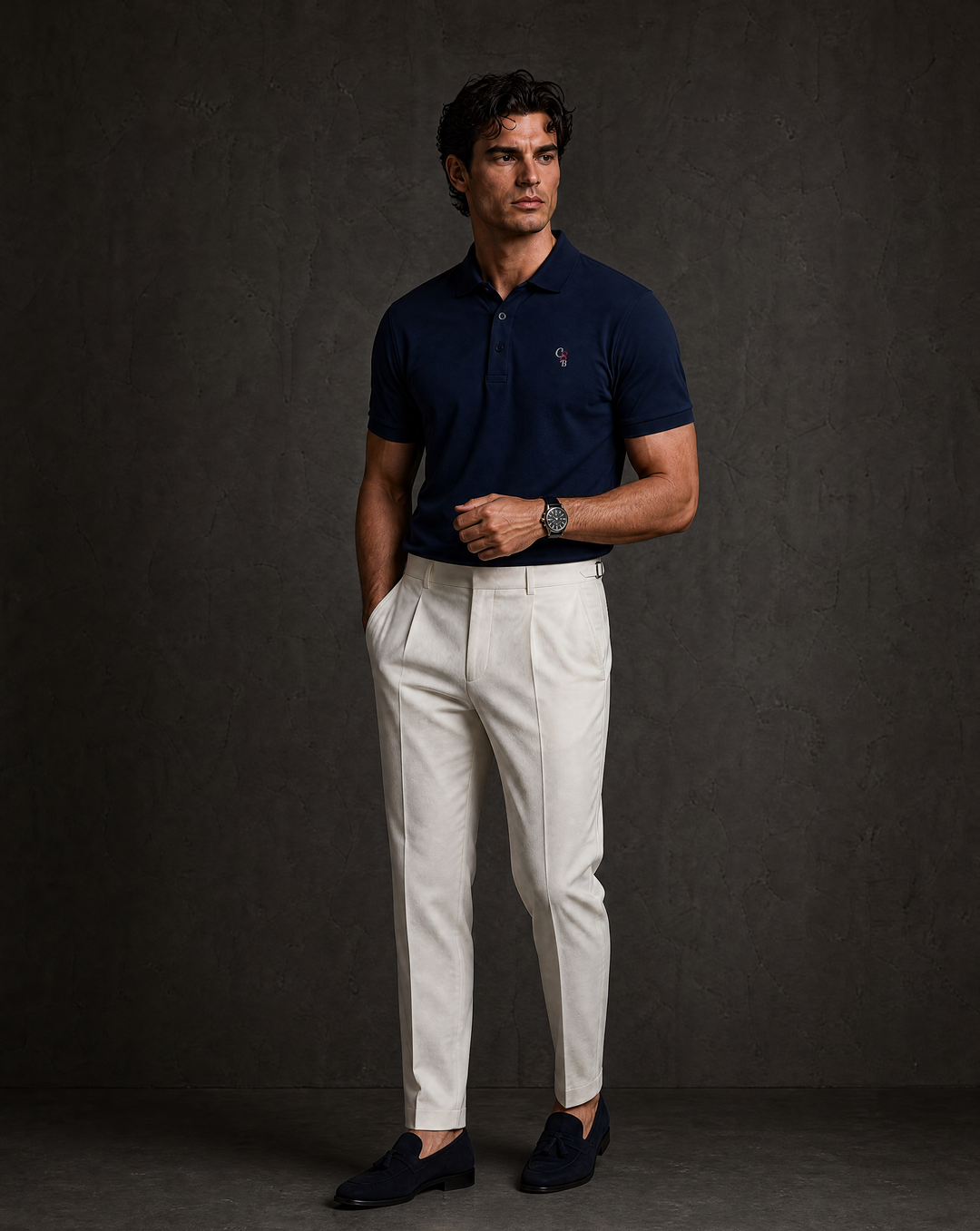 CS-B Signature Piqué Polo - Embroidered Edition