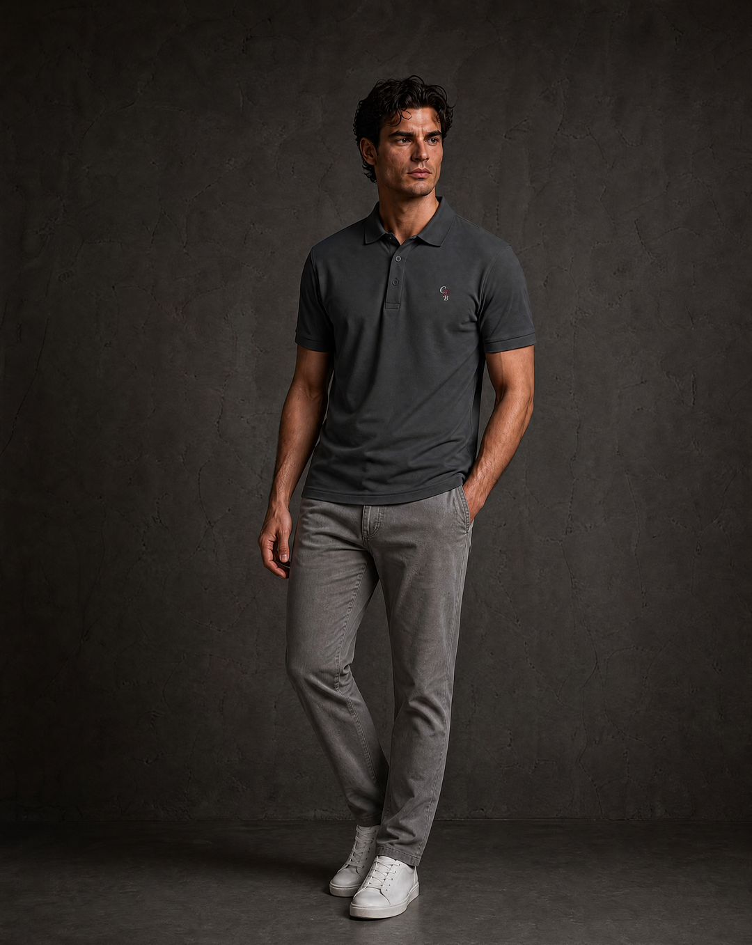 CS-B Signature Piqué Polo - Embroidered Edition