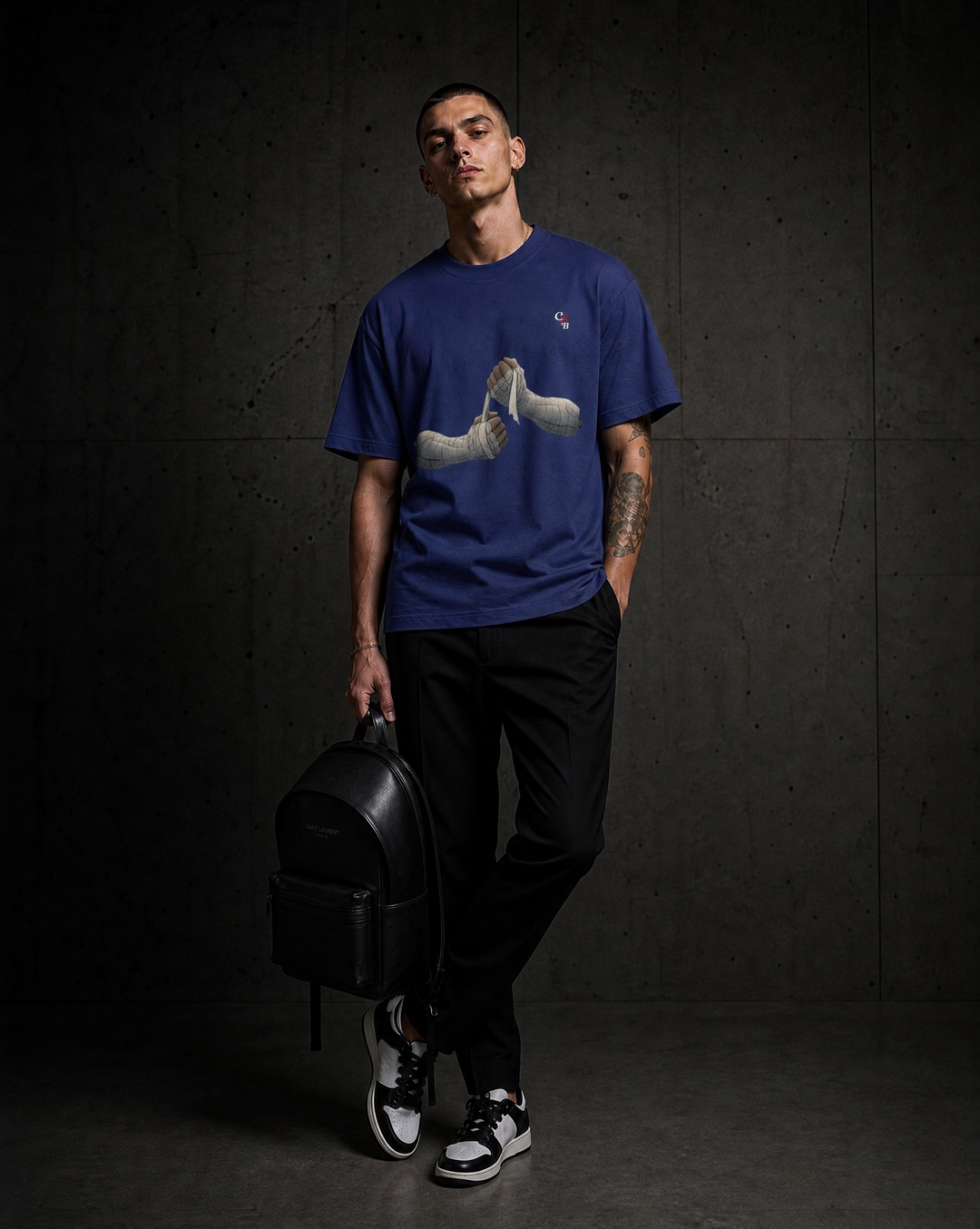 CS-B Iron Will Oversized Tee