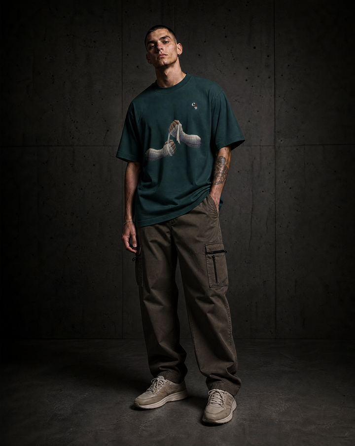 CS-B Iron Will Oversized Tee