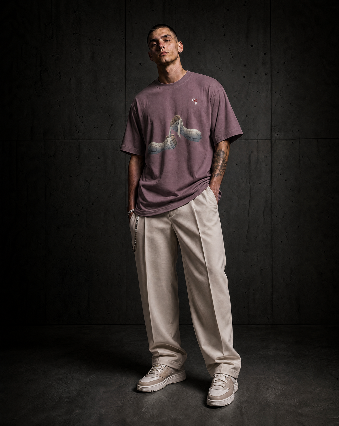 CS-B Iron Will Oversized Tee