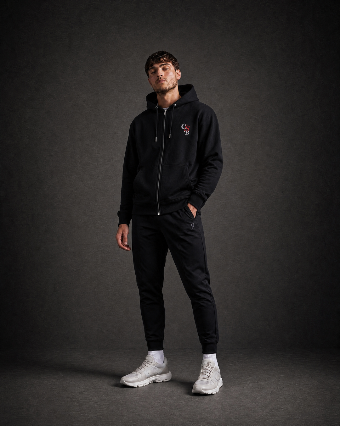 CS-B Essential Zip-Hoodie | Dark Edition
